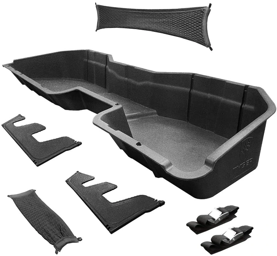 Tyger Auto TG-CB5C2238 under-seat storage box for a Chevrolet Silverado