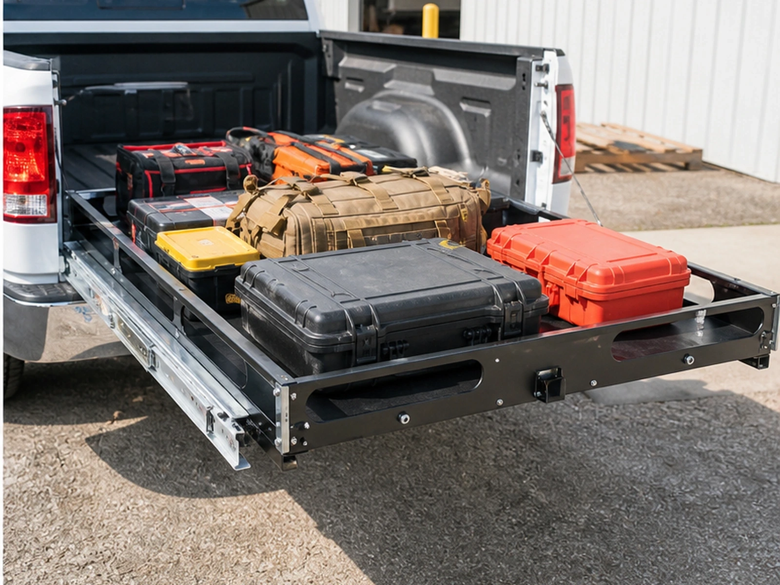 CargoGlide CG1000 Sliding Truck-Bed Tray Review: fitment and setup detail