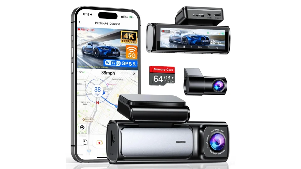 Modern Front and Rear Dash Cam: 4K, GPS and Parking Mode Review