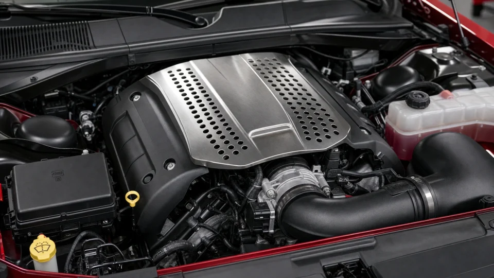 Perforated Plenum Cover for 2015 Challenger SRT 392 6.4L