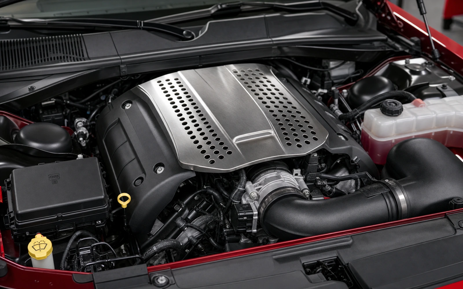 Perforated Plenum Cover for 2015 Challenger SRT 392 6.4L