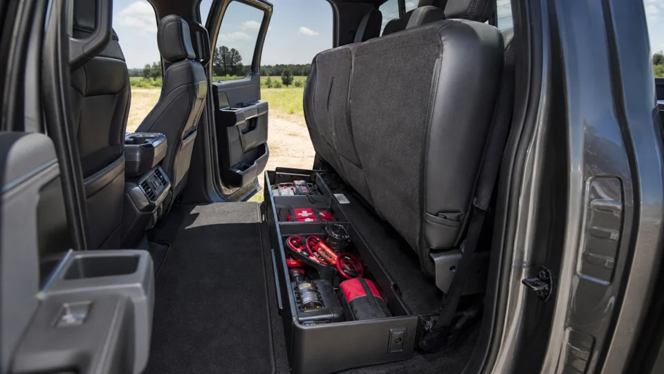 TOP UNDER SEAT STORAGE F150 BOXES: ENHANCE YOUR PICKUP TRUCK’S CARGO CAPACITY!